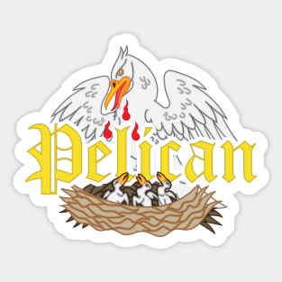 Society for Creative Anachronism - Pelican Sticker